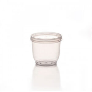 Tarrina TC 1 con tapa de 370cc para sector alimentario