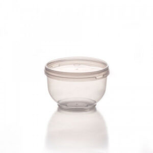 Tarrina TC 2 con tapa de 500cc para sector alimentario